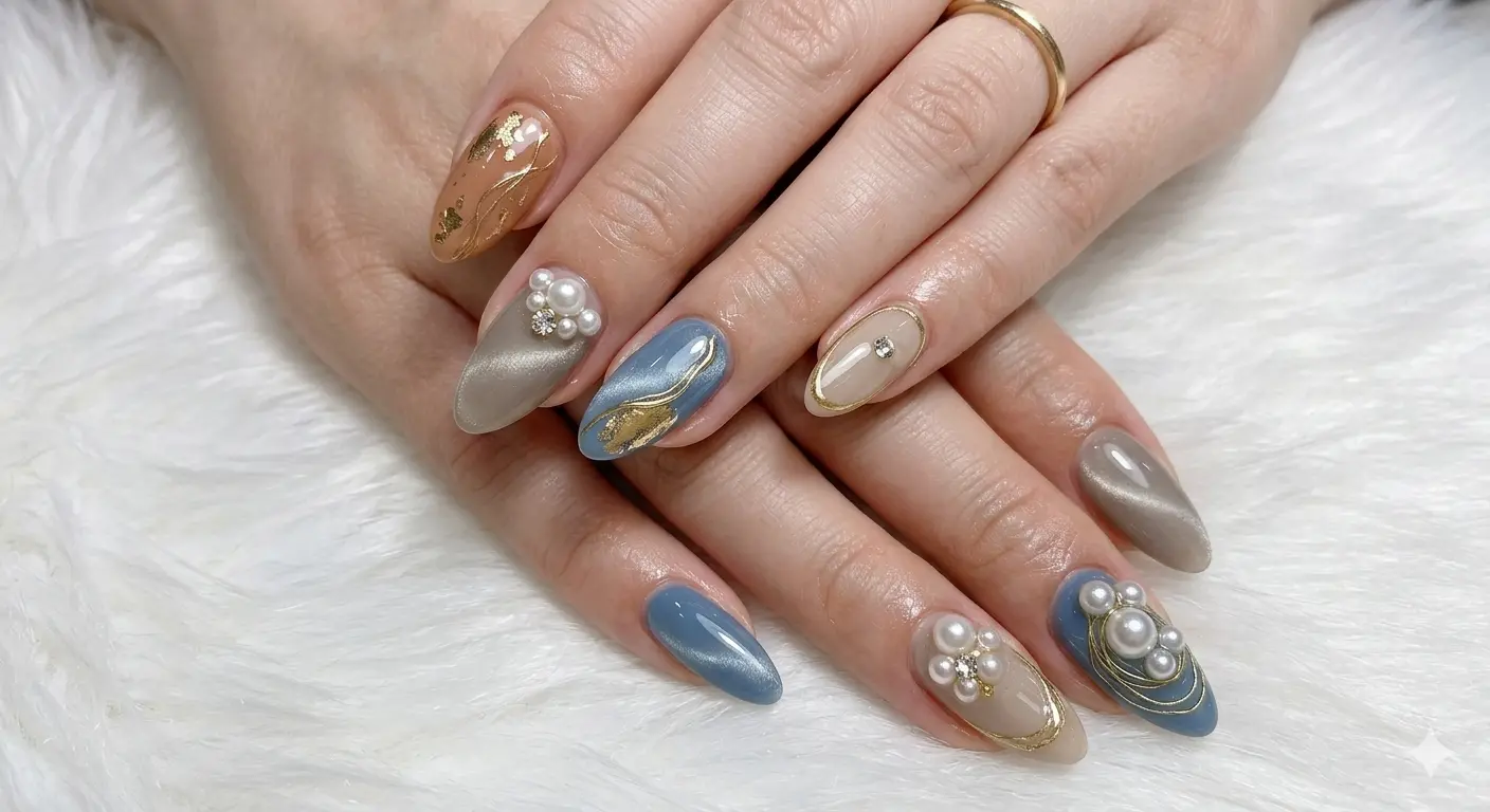 アートネイル ベージュ