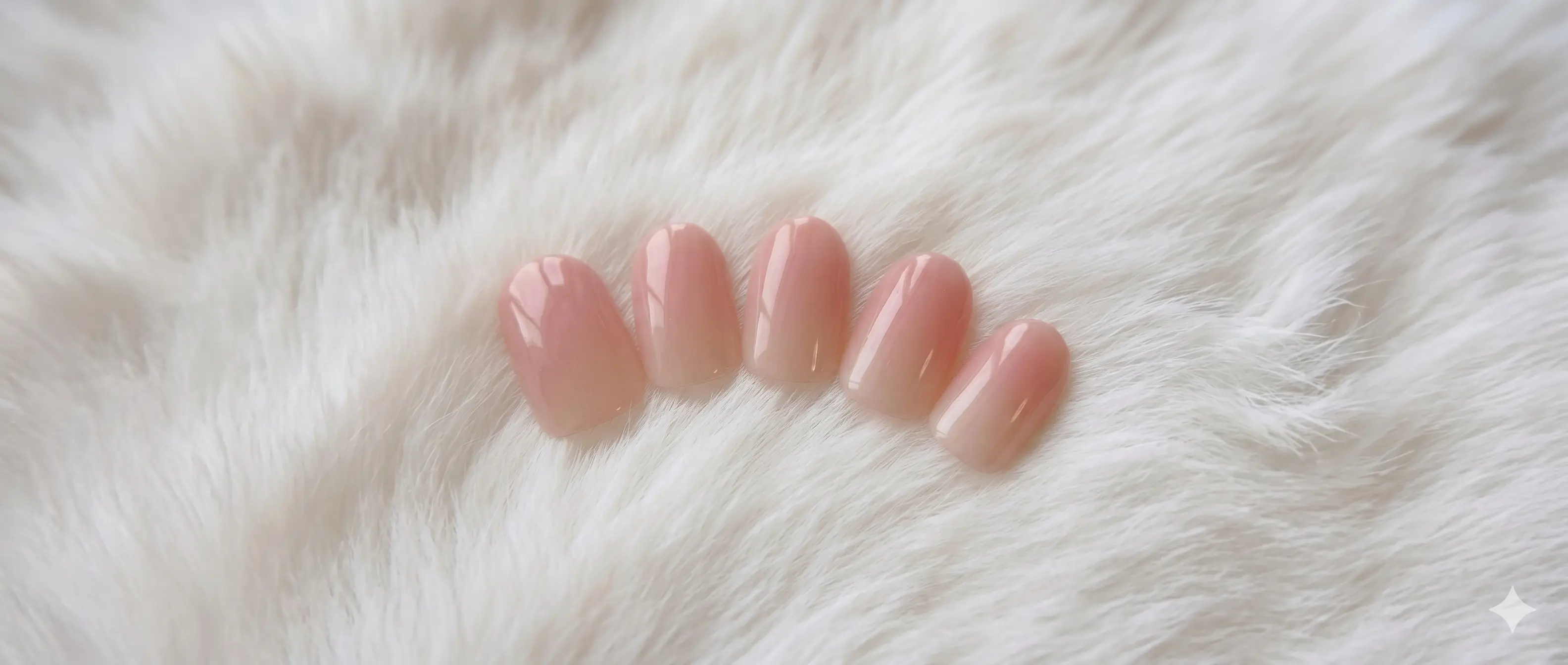 ネイルチップ ピンク